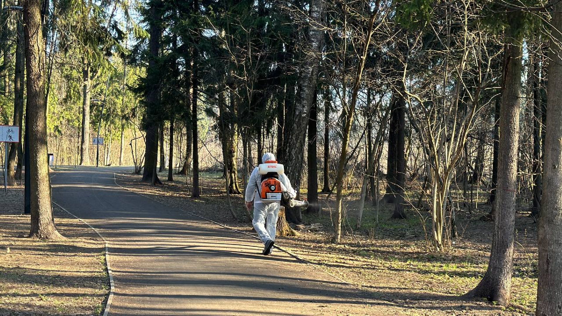 клещи, обработка, парки балашихи,