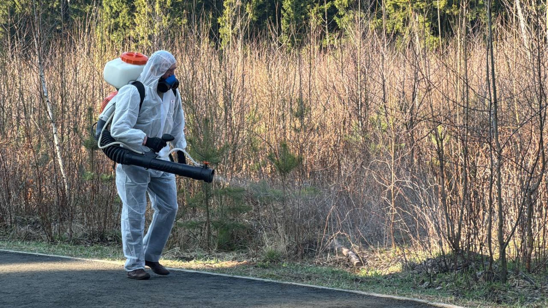 клещи, обработка, парки балашихи,