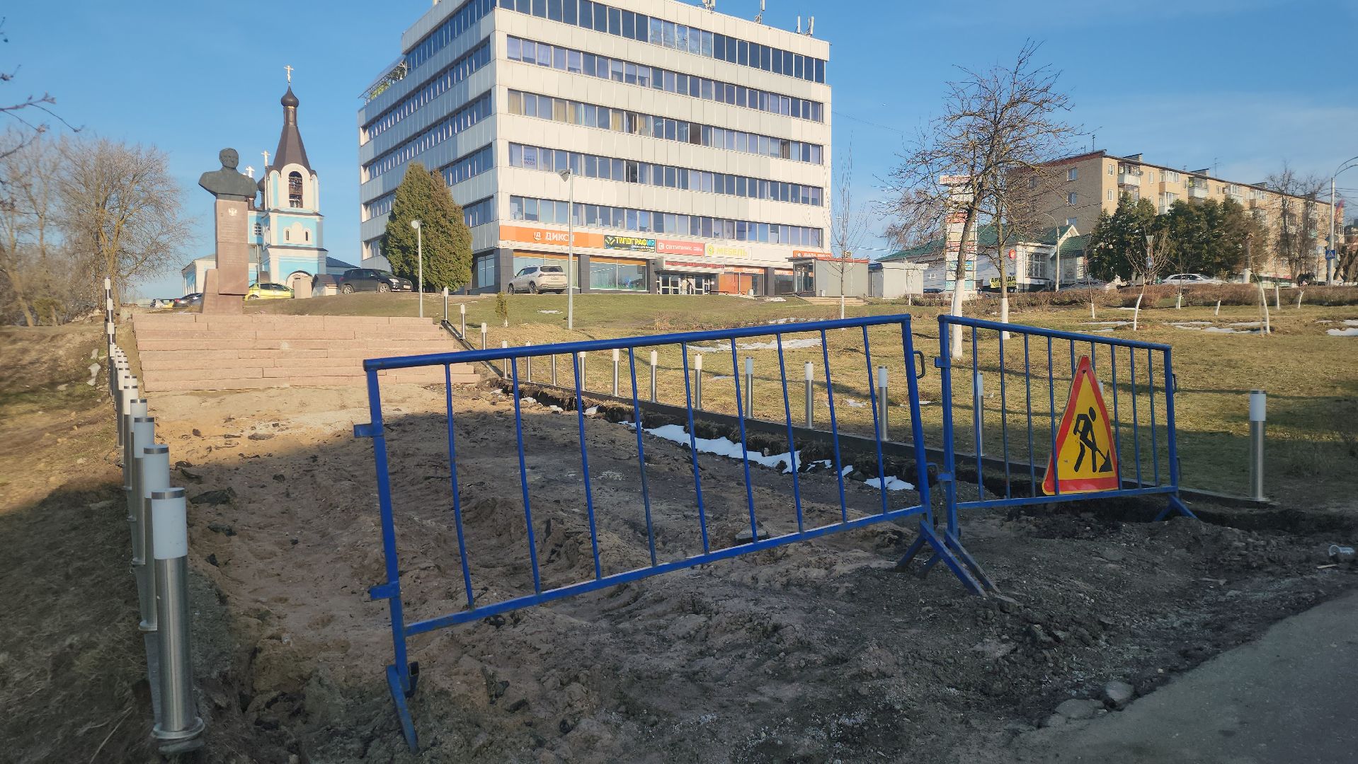 павловский посад, памятник, благоустройство ,