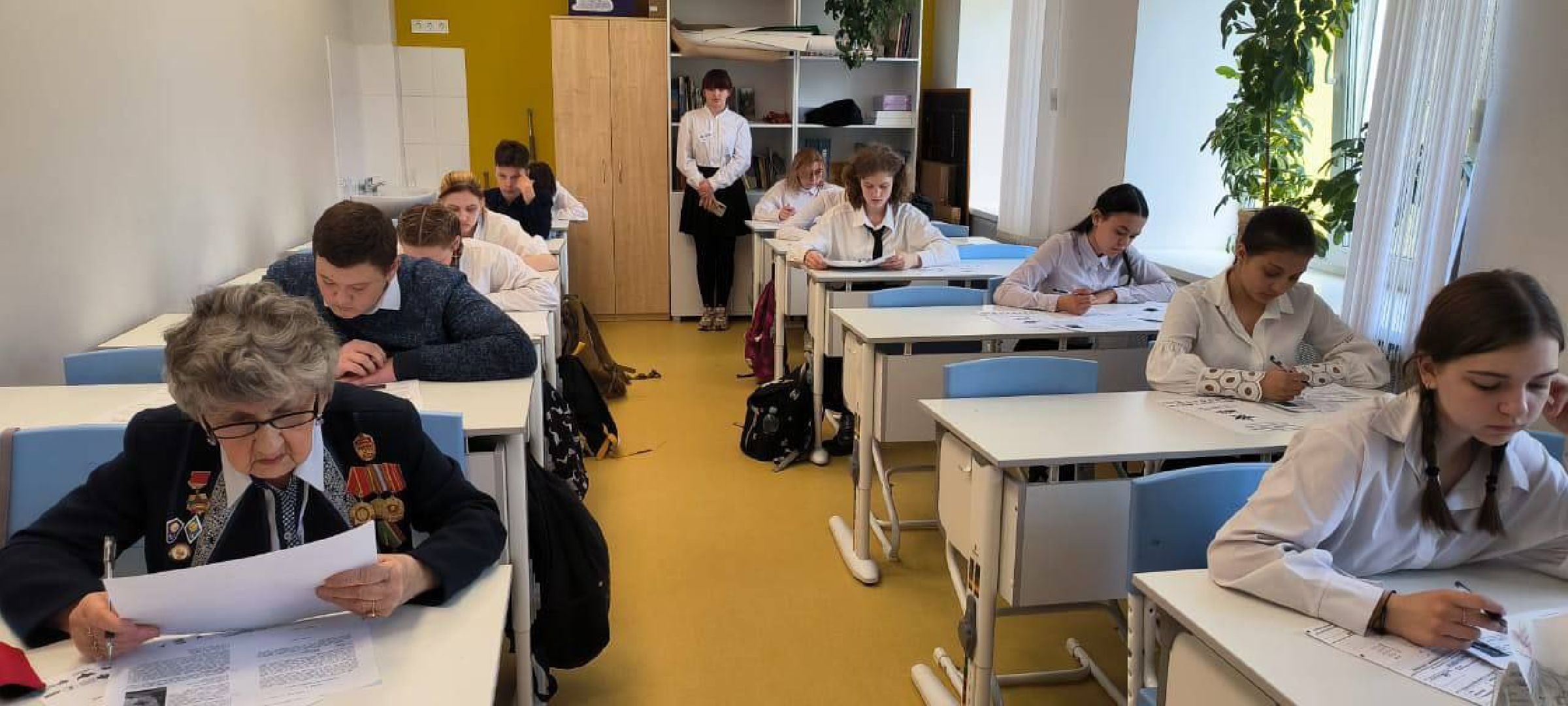 Звенигород, Диктант Победы, акция, ветераны Великой Отечественной войны, ветеранская организация Звенигорода