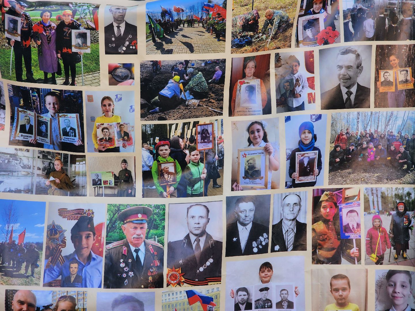 бессмертный полк, королёв,  образование в королеве,день победы,