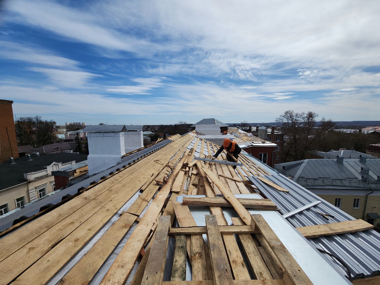 серпухов, подмосковье, ремонт кровли,