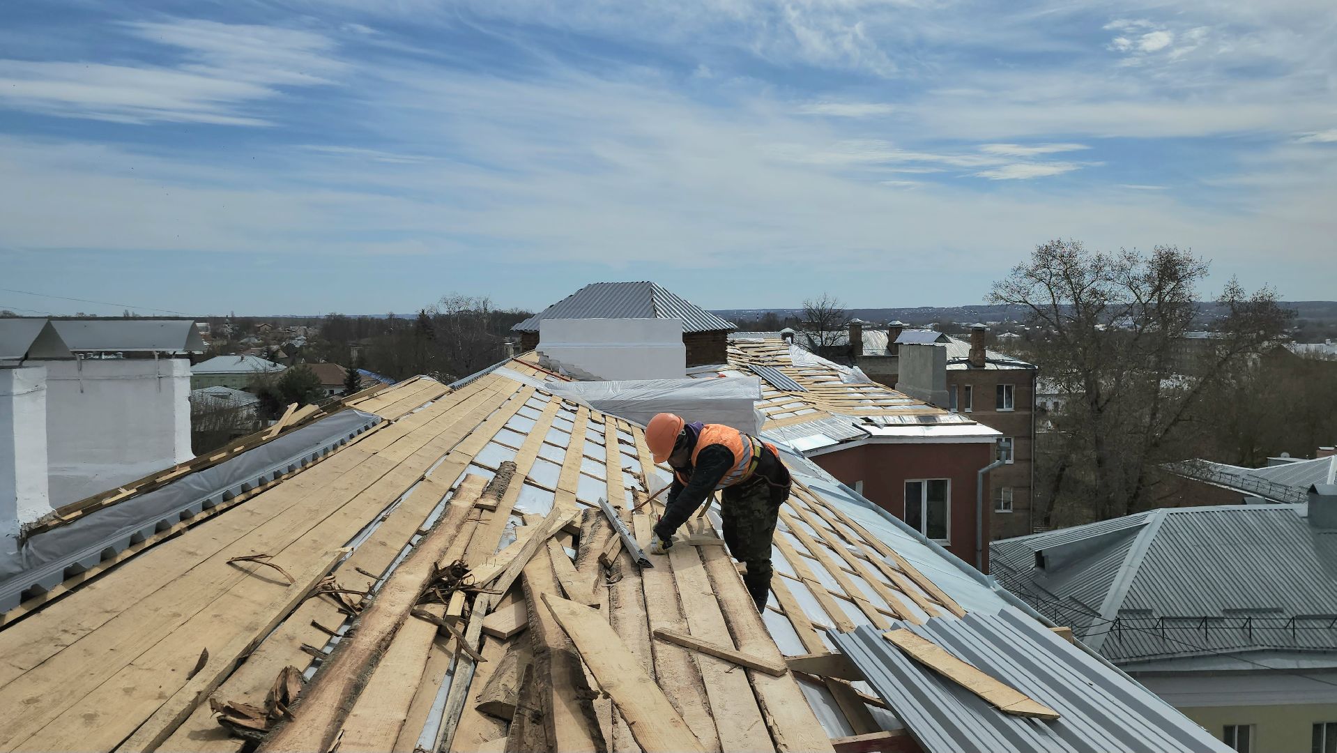 серпухов, подмосковье, ремонт кровли,
