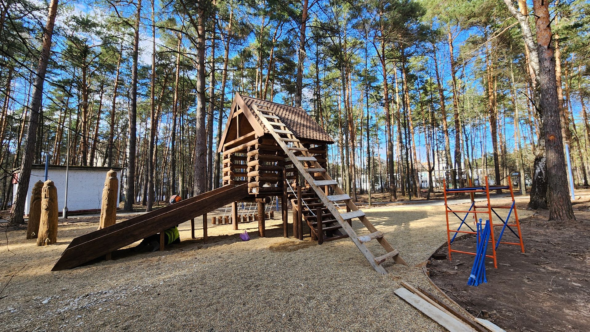 протвино, парк сказка, избушка бабы яги,