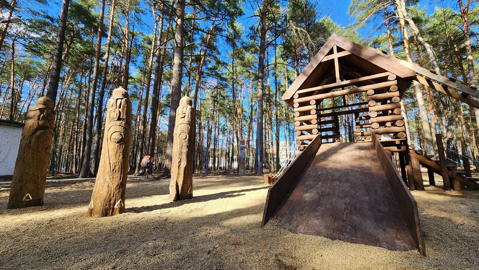 протвино, парк сказка, избушка бабы яги,