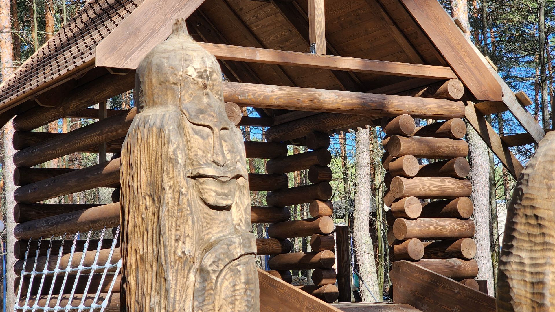 протвино, парк сказка, избушка бабы яги,