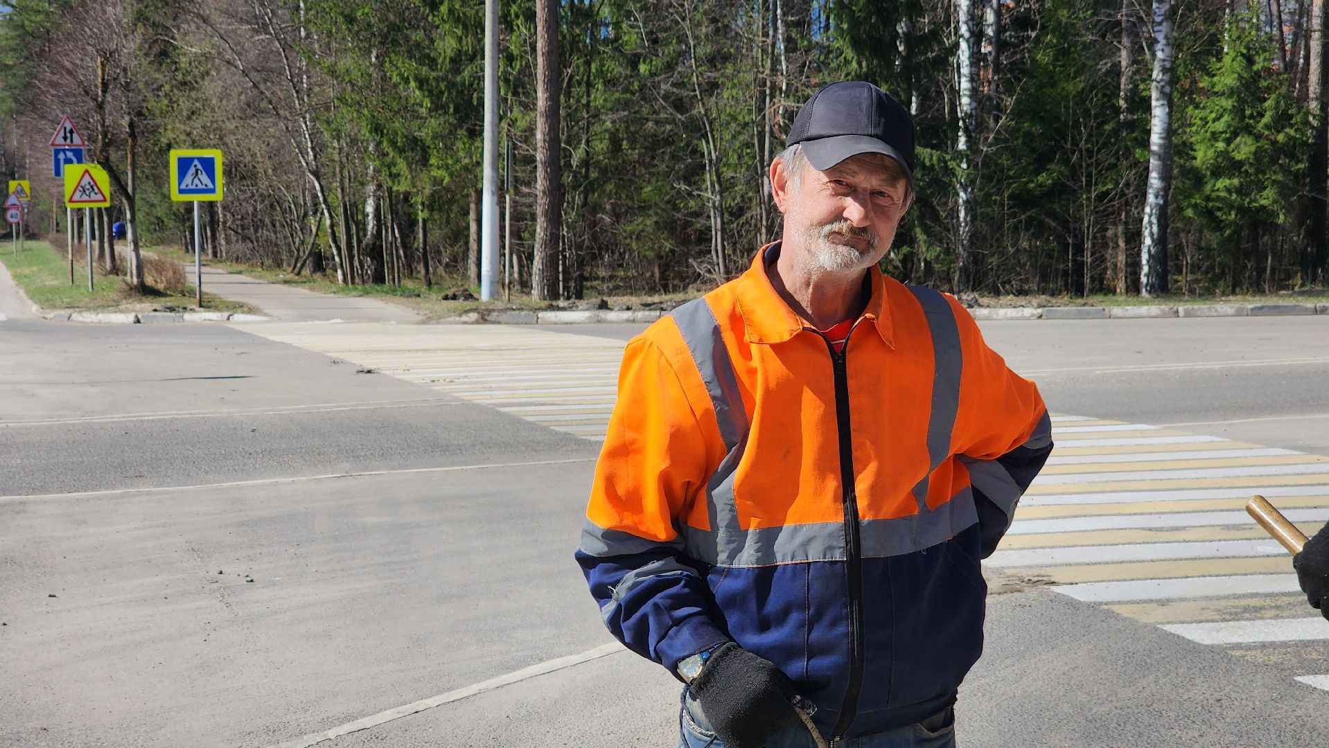 дорожная разметка, протвино, зебра,