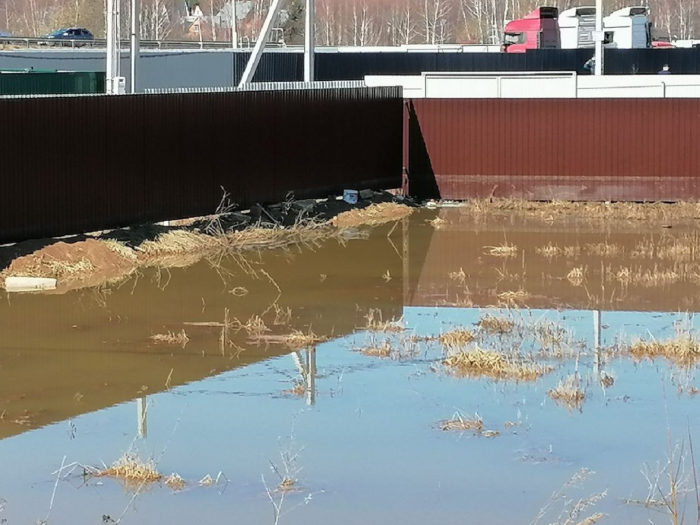 Чехов, деревня Чепелево, улица Энтузиастов, наводнение, подтопление, разлив воды, пруды, дренажная система, МЧС, Мособлпожспас,
