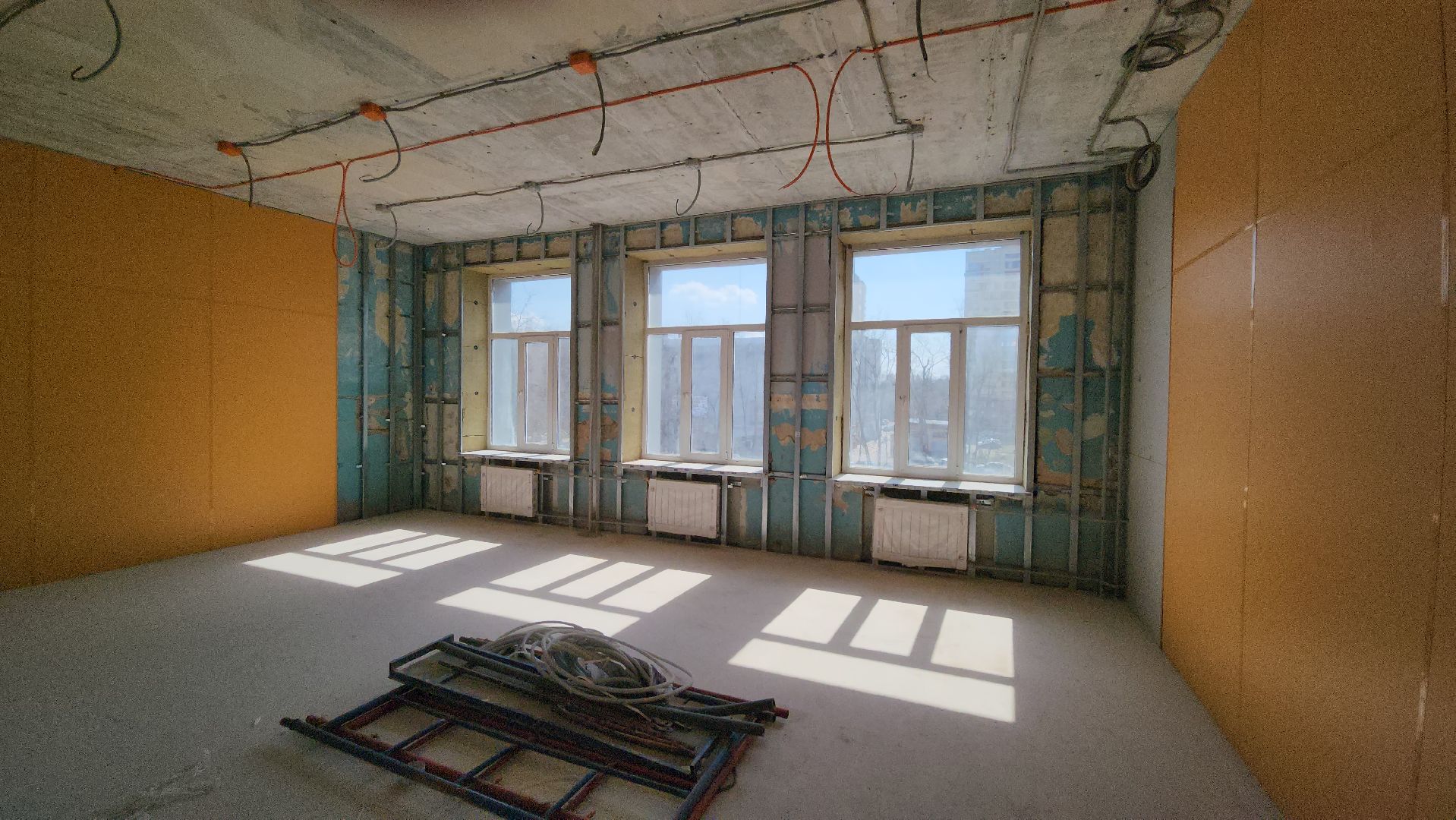 щёлково, капитальный ремонт, лицей, фасадные работы,