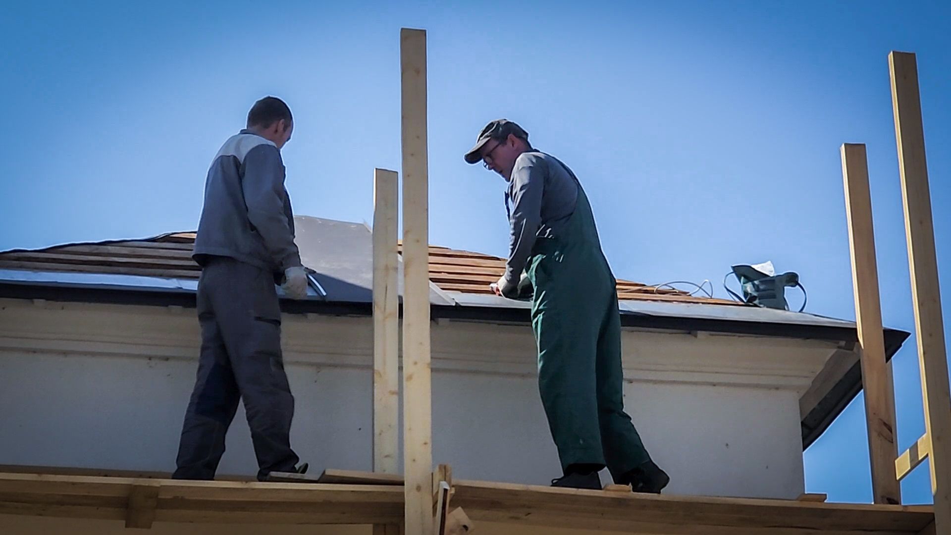 Бронницы , Ремонт часовни, Часланя Николая Чудотворца в Бронницах , Ремонт крыши часовни,