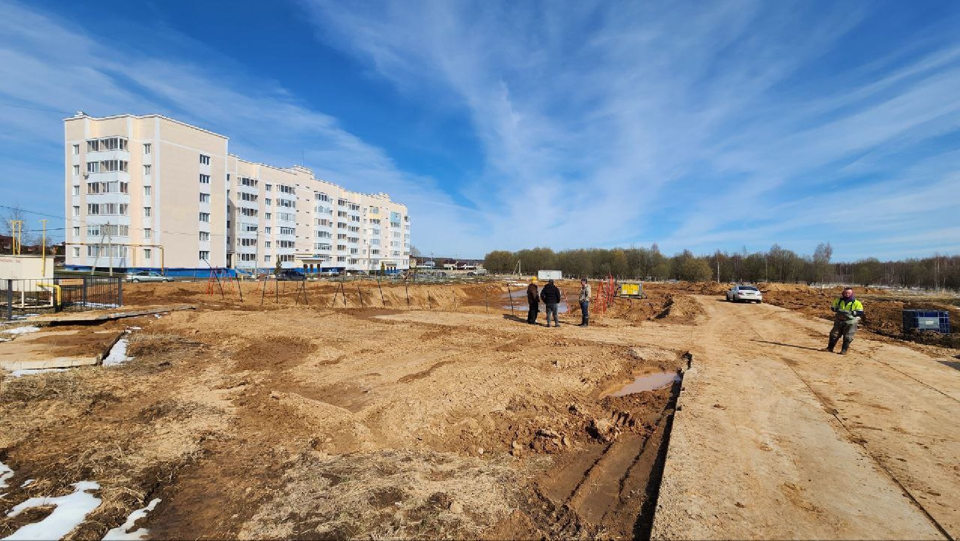 Талдом, Микрорайон Солнечный, Переселение из аварийного жилья,