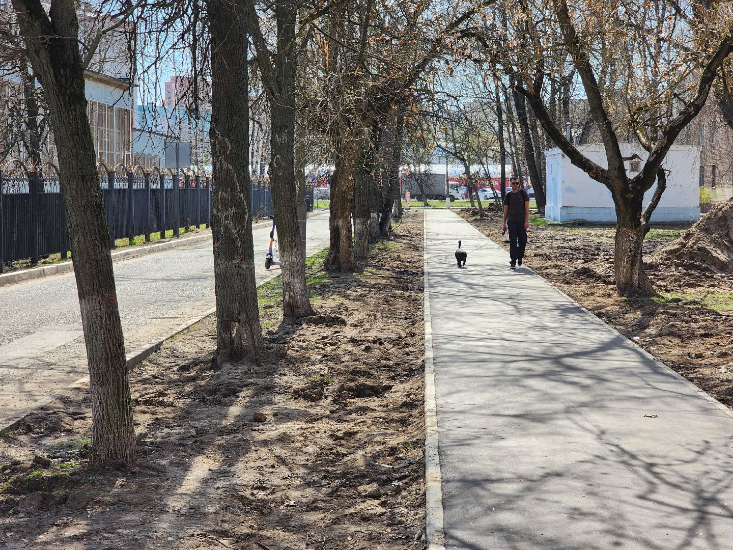 раменское, дороги, благоустройство, тротуары по программе народные тропы, улица космонавтов,