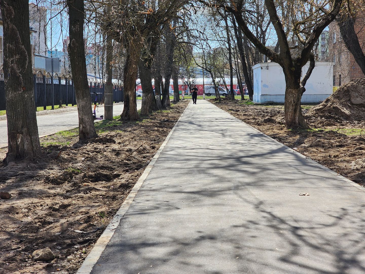 раменское, дороги, благоустройство, тротуары по программе народные тропы, улица космонавтов,