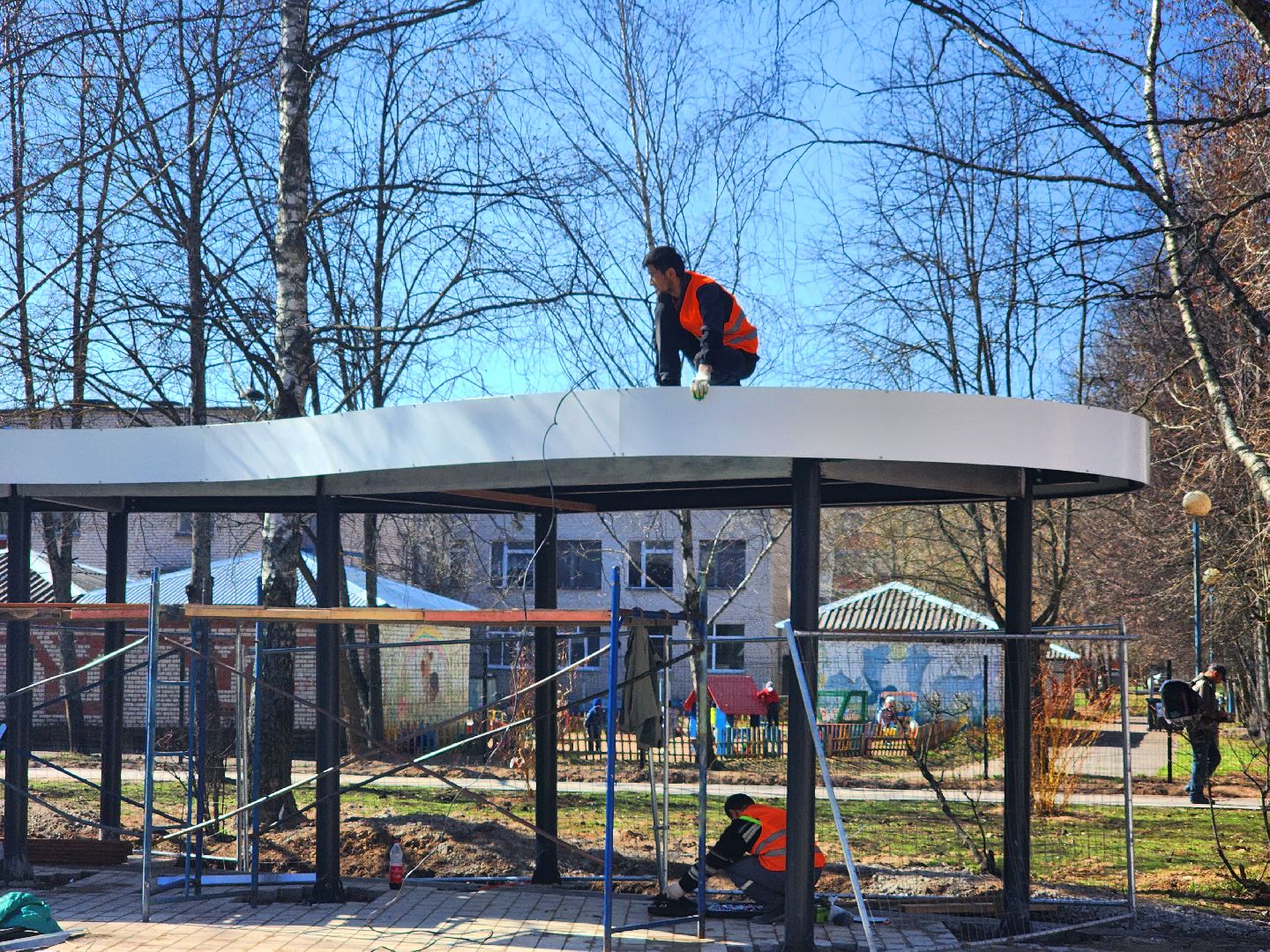 дубна, сквер журавлева, благоуйстройство, совет депутатов,