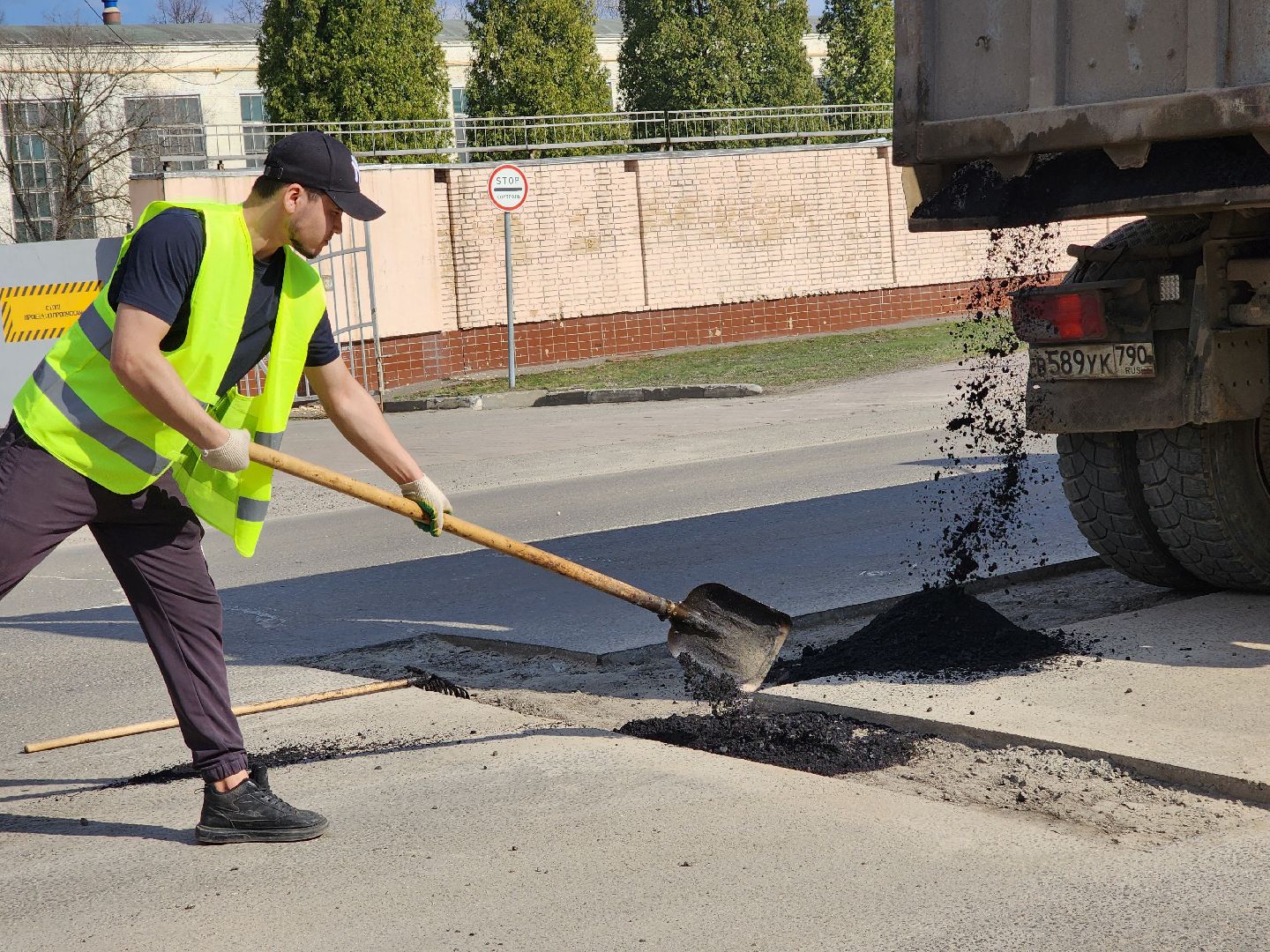 электросталь, ремонт, дорога, ямочный ремонт, ямы,