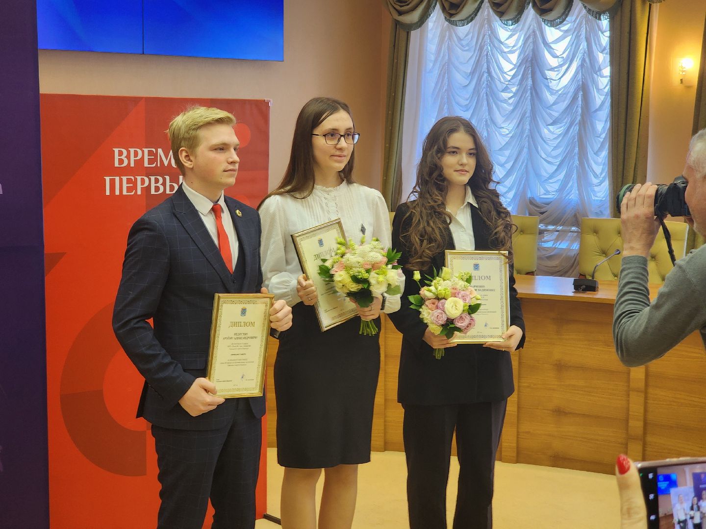 подольск, награждение, школьники,