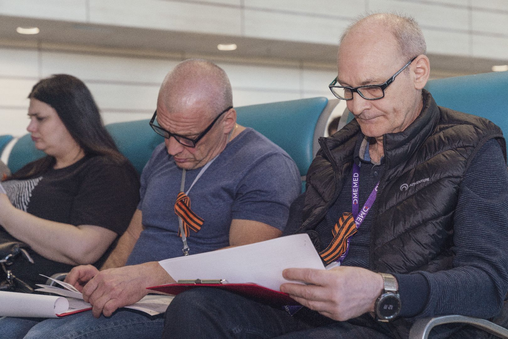 Аэропорт Домодедово, Диктант Победы, история