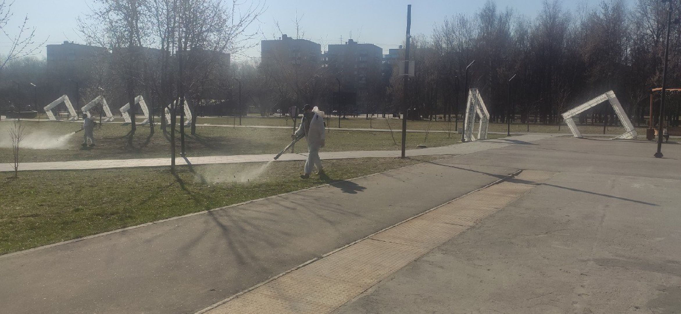 долгопрудный, парки, клещи, антиклещевая обработка,