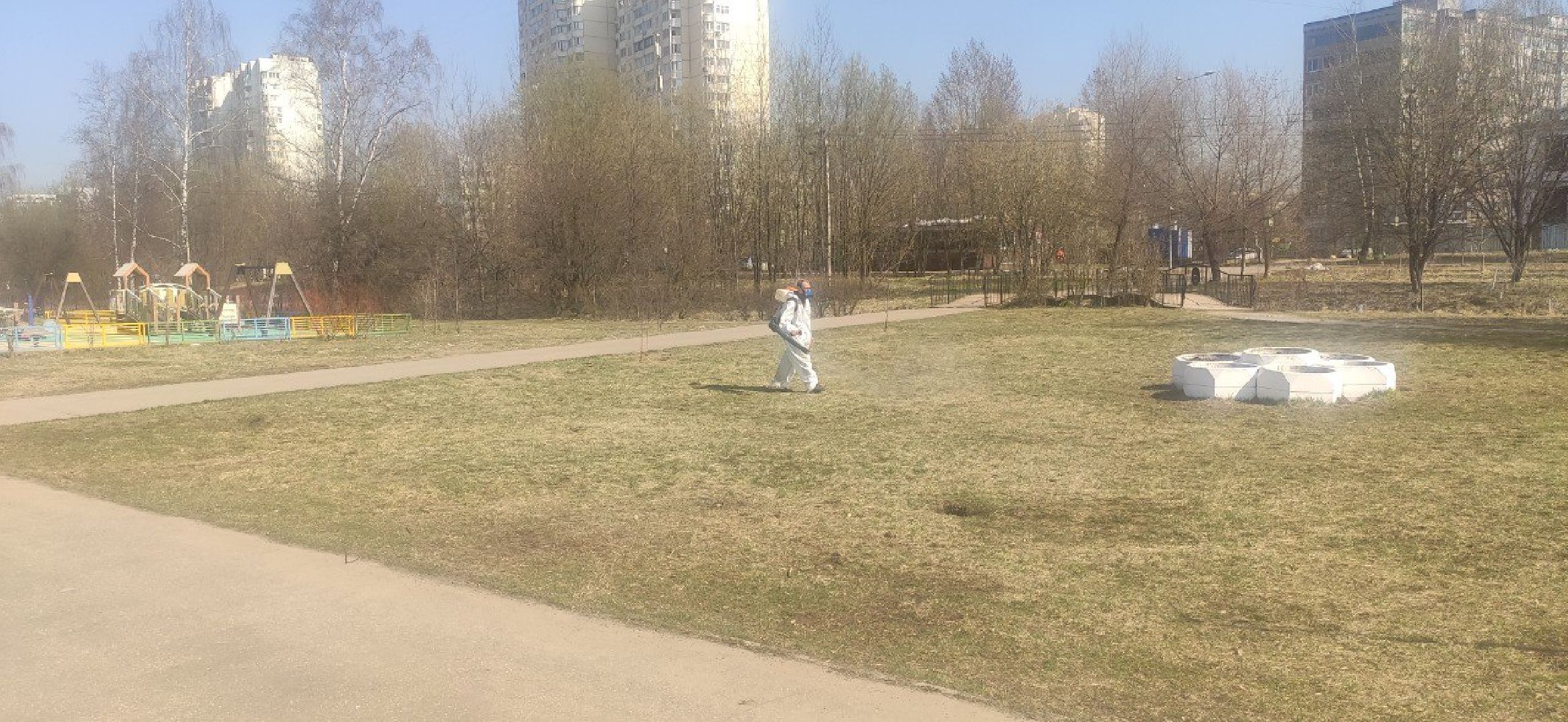 долгопрудный, парки, клещи, антиклещевая обработка,