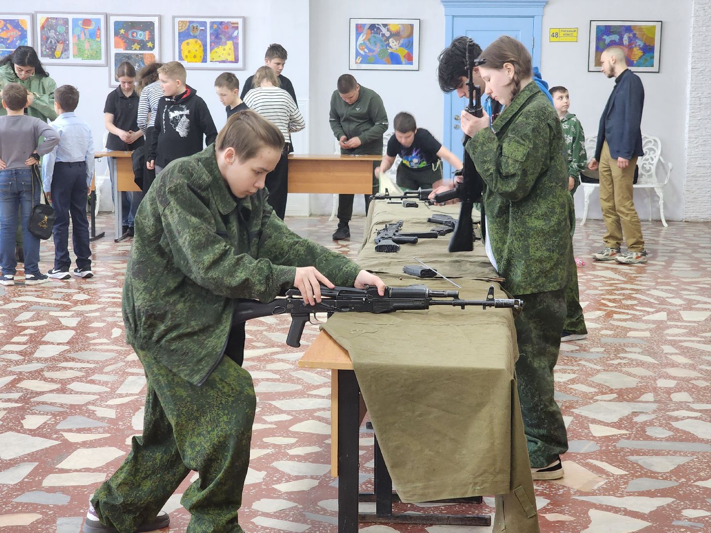 подольск, юнармейцы, занятия,