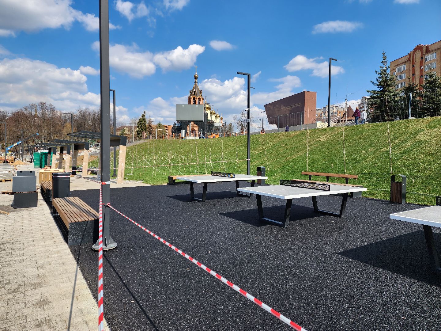 раменское, благоустройство, реконструкция площади победы, второй этап,