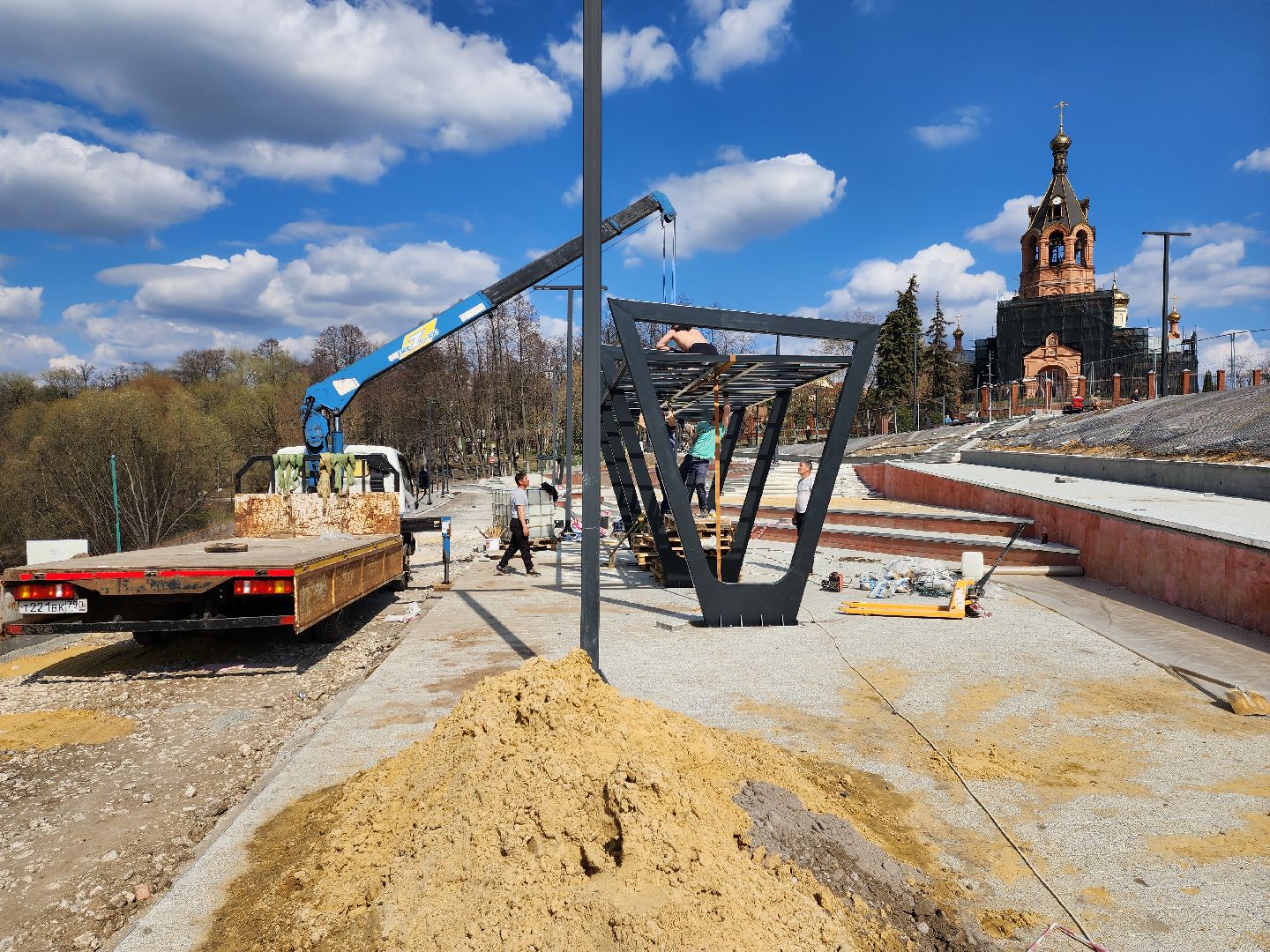 раменское, благоустройство, реконструкция площади победы, второй этап,