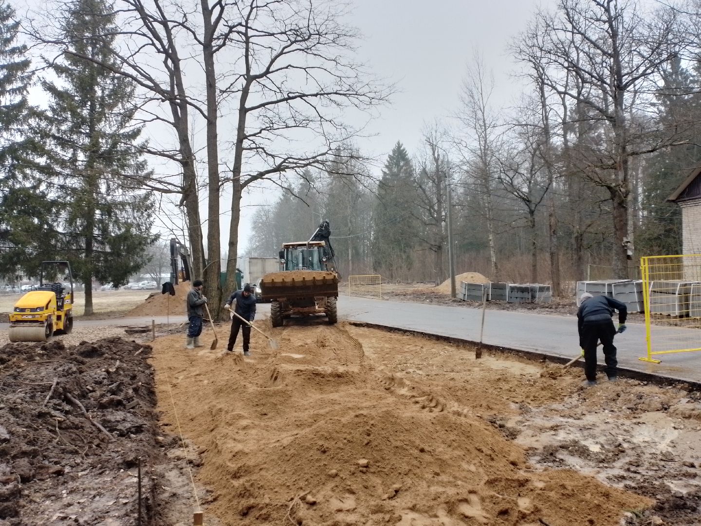 благоустройство, парковка, городской округ восход, строителтство,