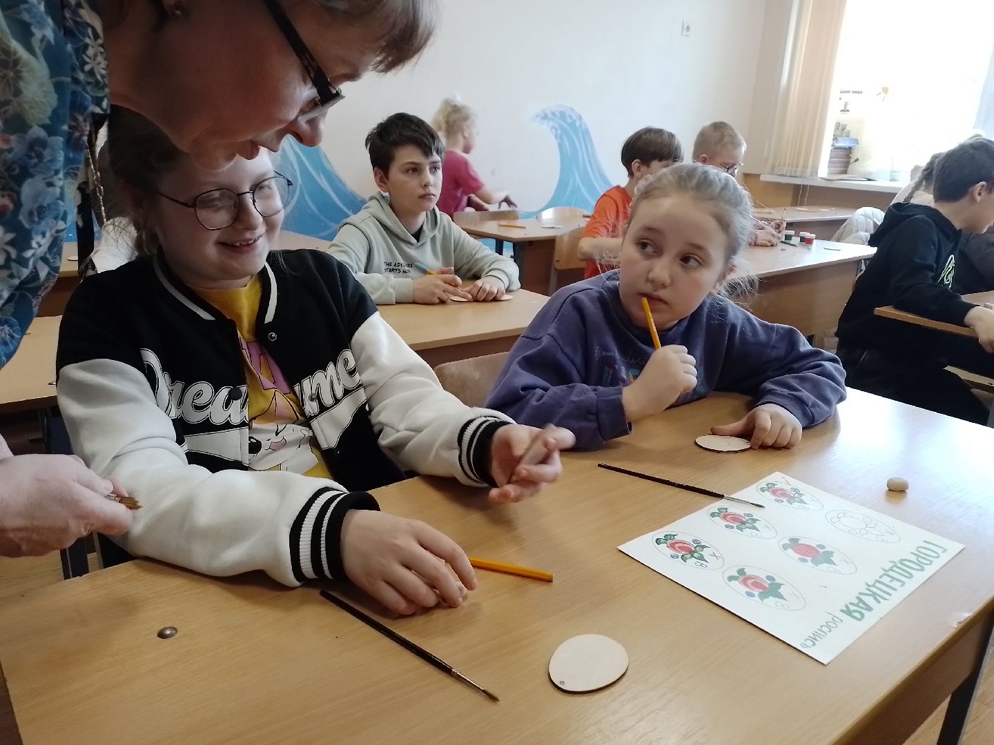 пасха, мастер-класс, роспись, городской округ восход,