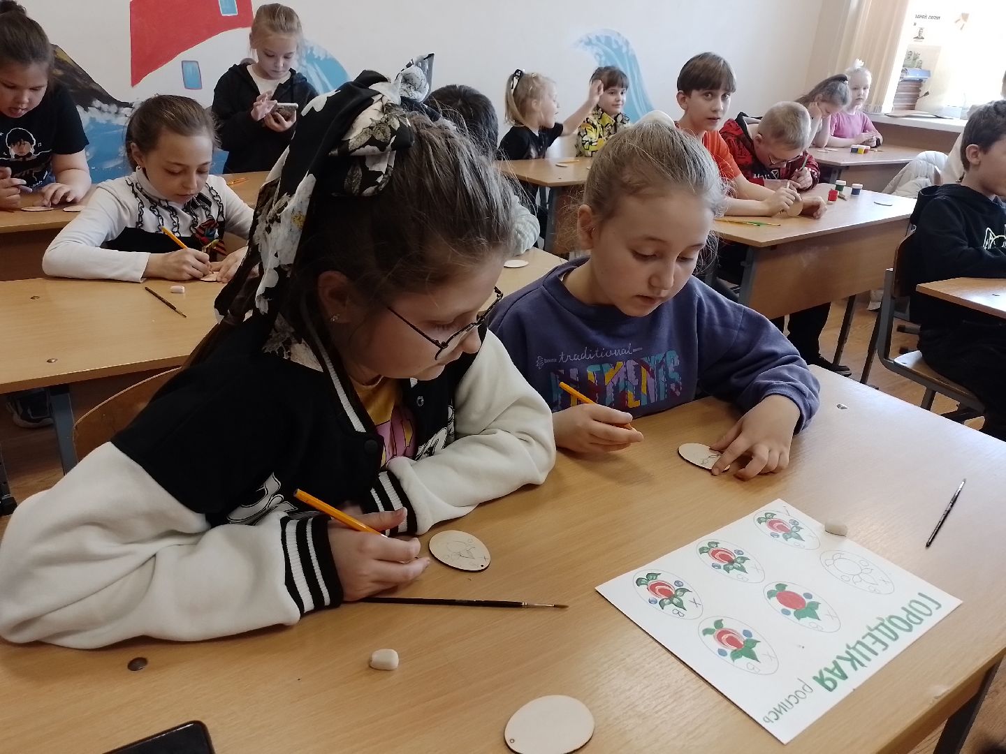 пасха, мастер-класс, роспись, городской округ восход,