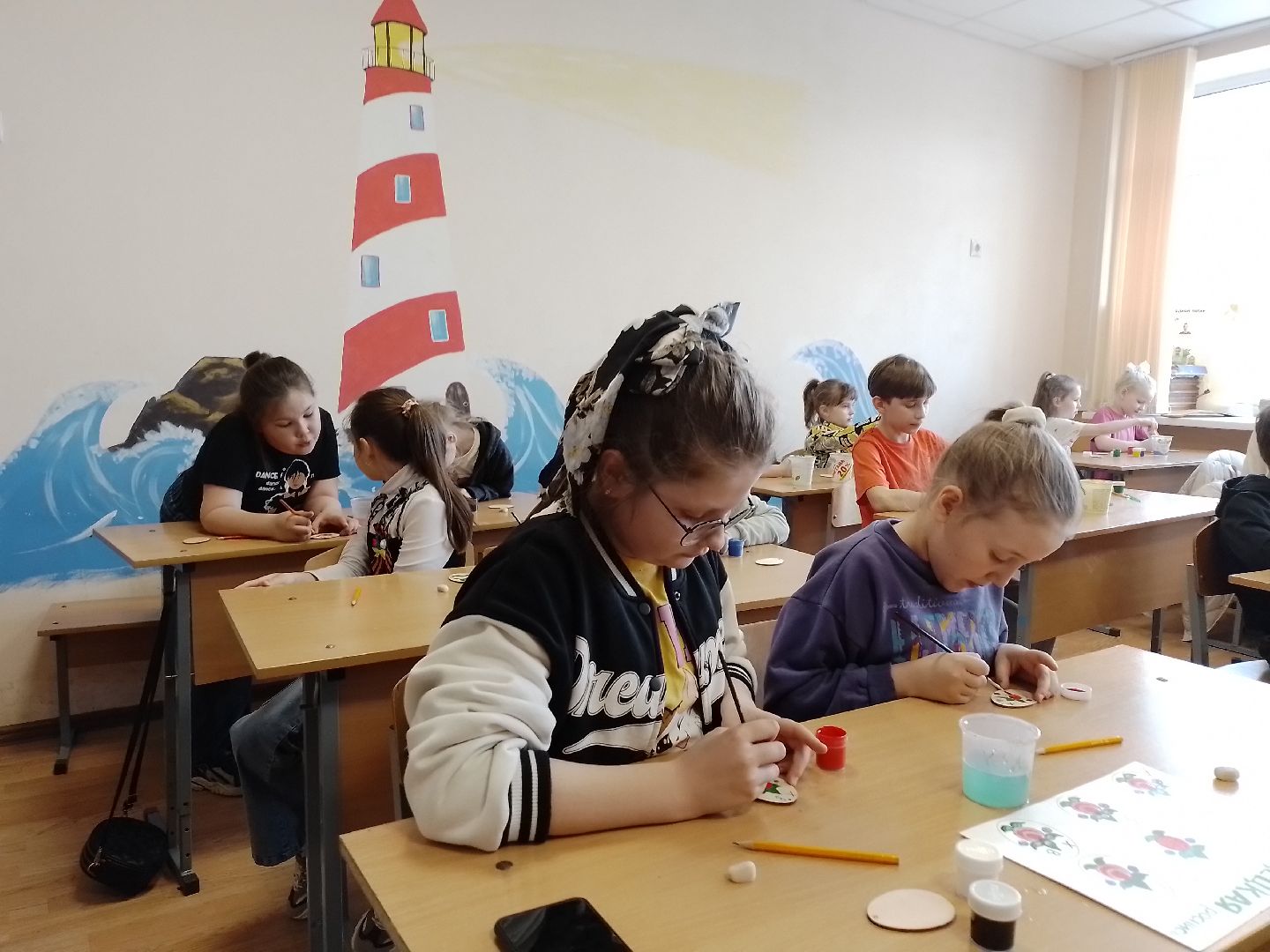 пасха, мастер-класс, роспись, городской округ восход,