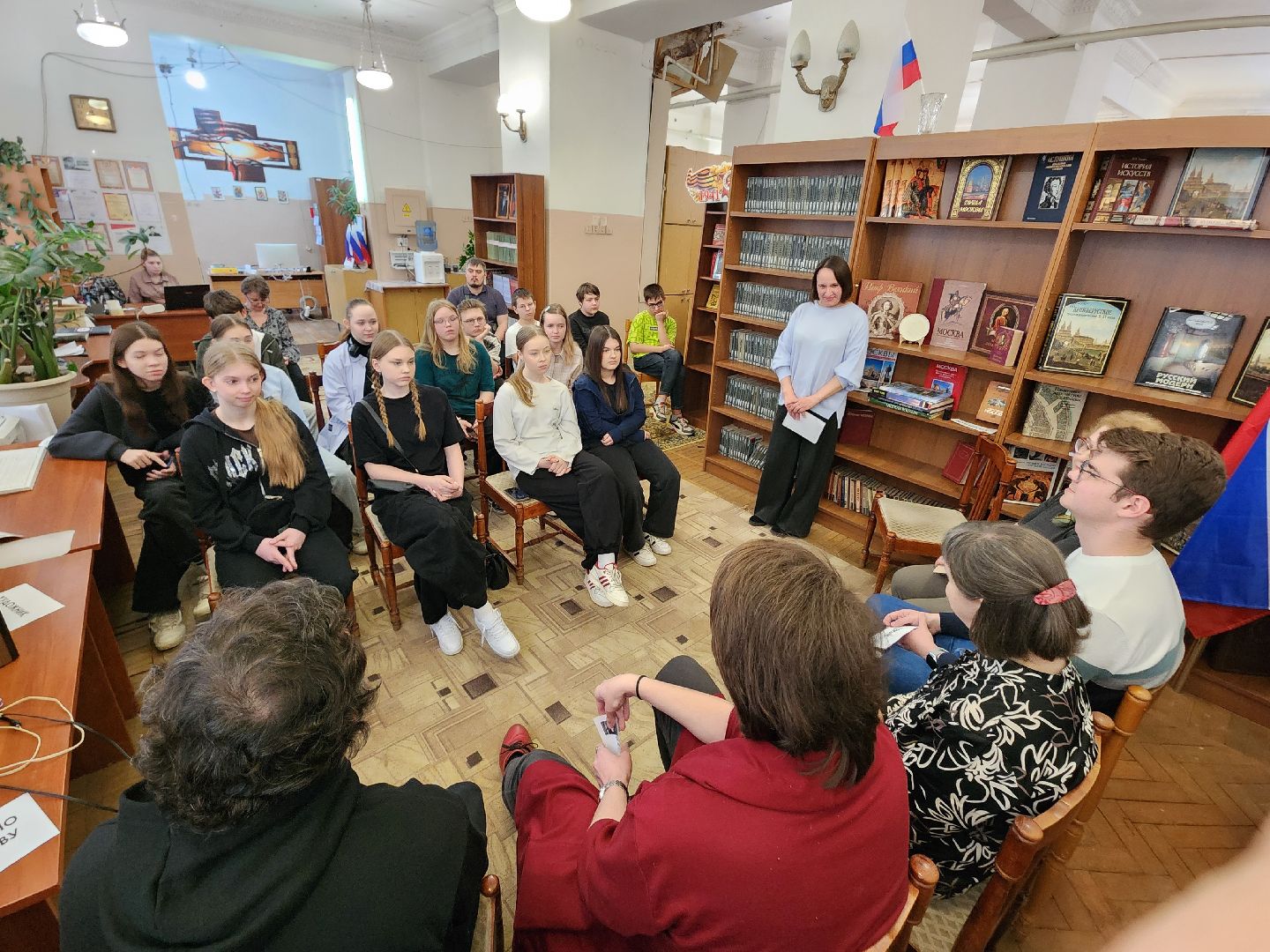 фрязино, профориентация для школьников, библиотека, профессионалы, профессии,