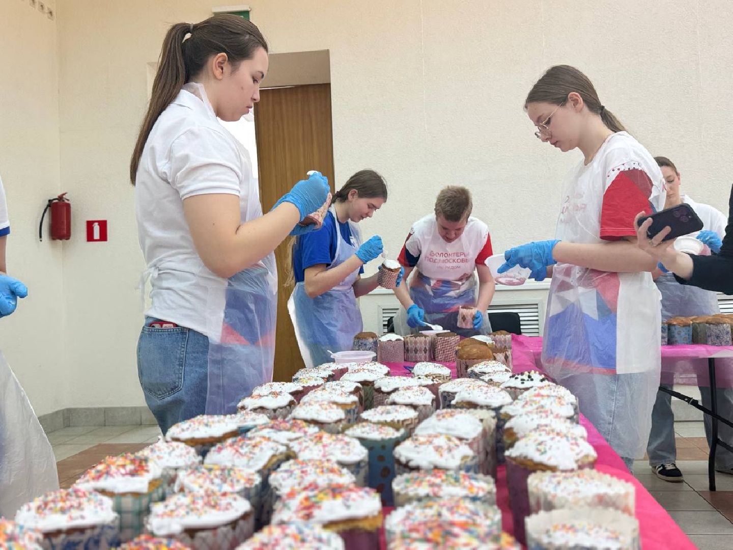 можайск, можайский муниципальный округ, подмосковье, украшение куличей, пасха, праздник,спецоперация , волонтры,