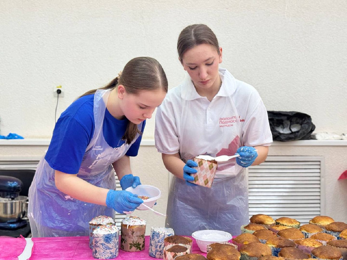 можайск, можайский муниципальный округ, подмосковье, украшение куличей, пасха, праздник,спецоперация , волонтры,