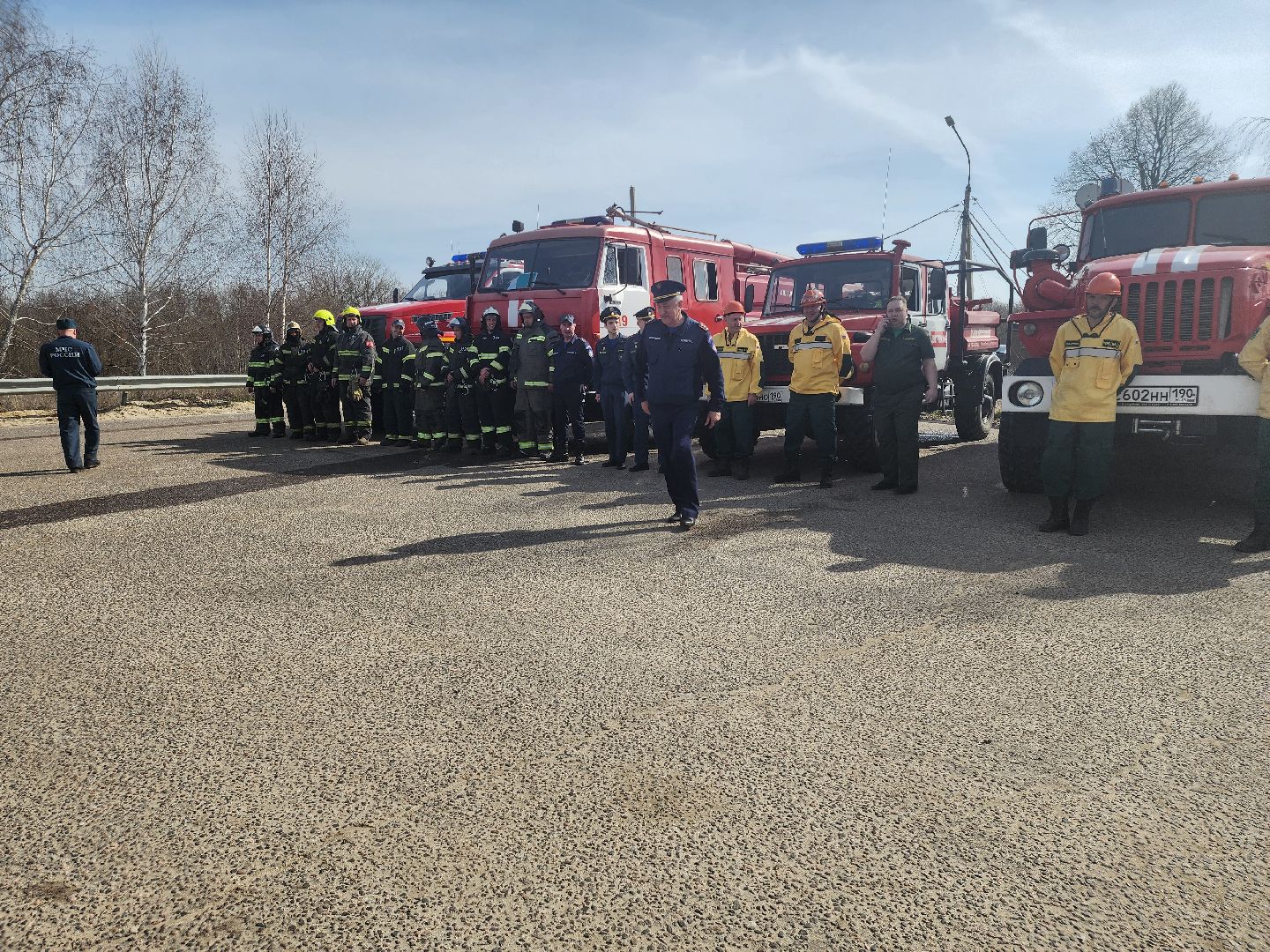 Зарайск, Пожары, Поджоги травы, Лесная охрана, Тактические учения,