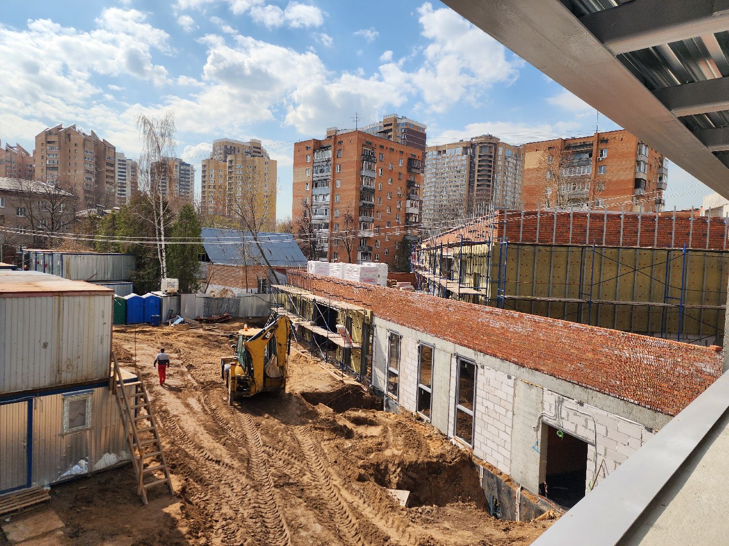 королёв, строительство перехода,  новая пристройка к школе, губернатор московской области,