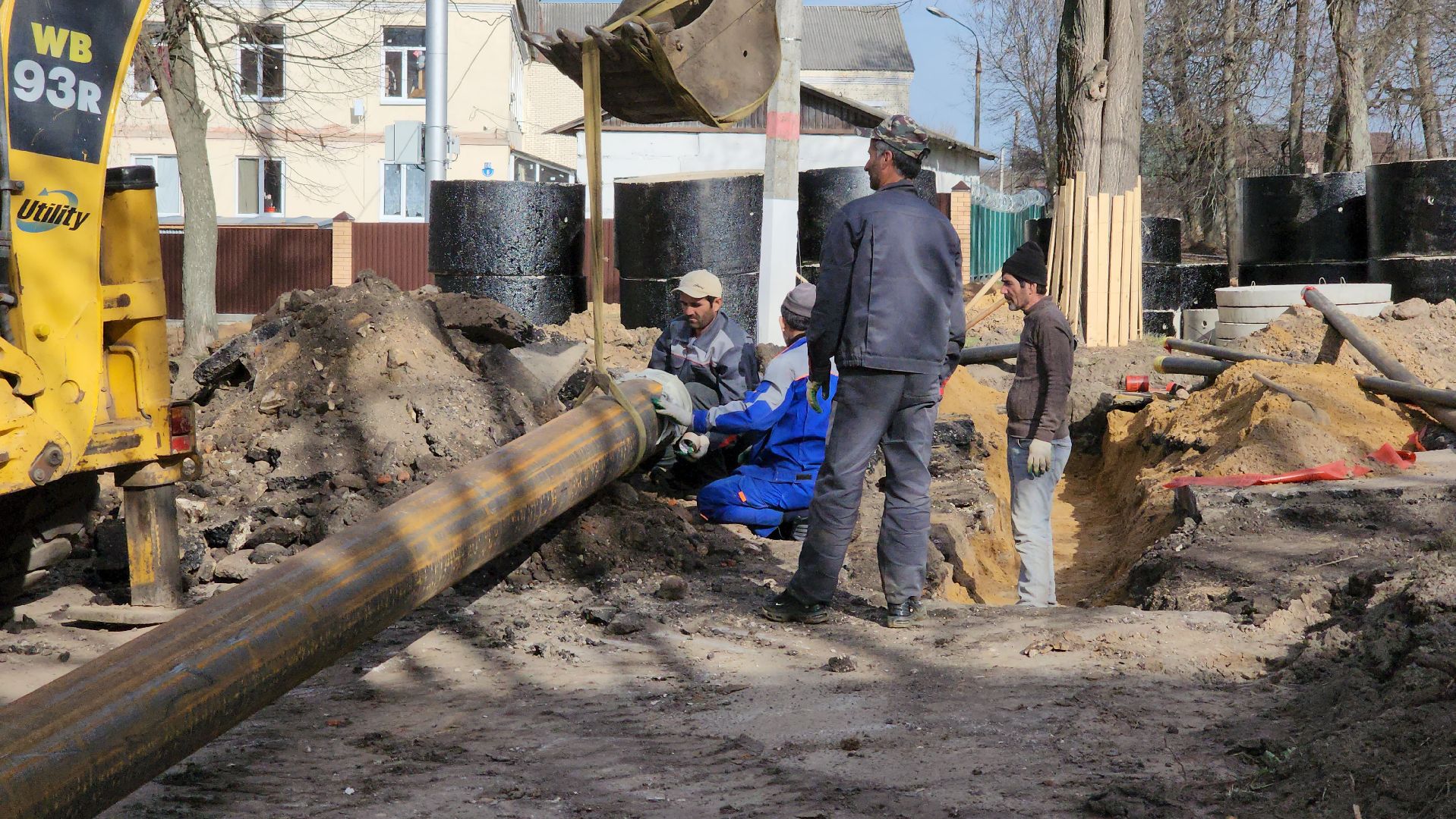 кашира, благоустройство, комфортная городская среда, строительство, историческая часть города, земляные работы,