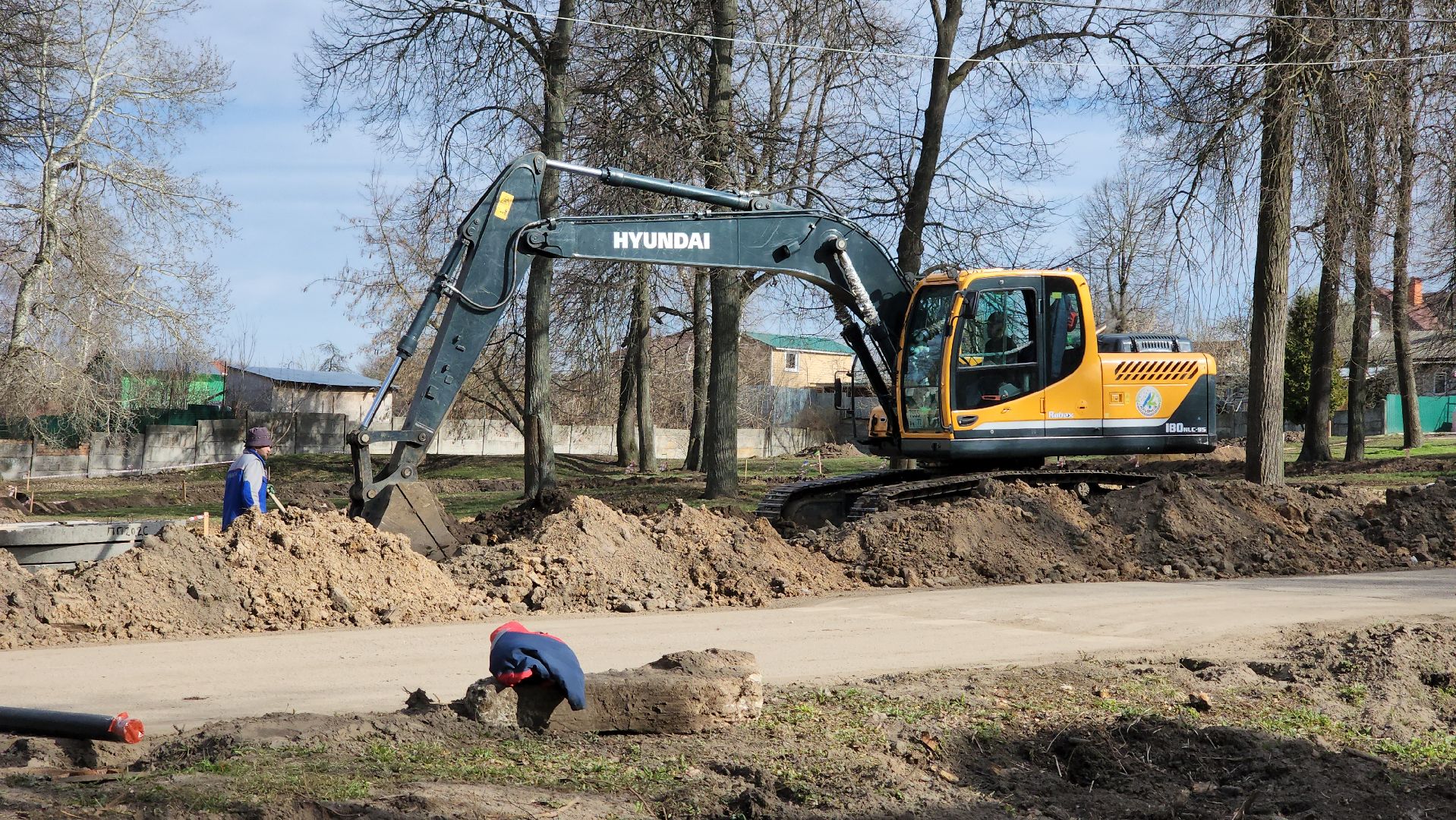 кашира, благоустройство, комфортная городская среда, строительство, историческая часть города, земляные работы,