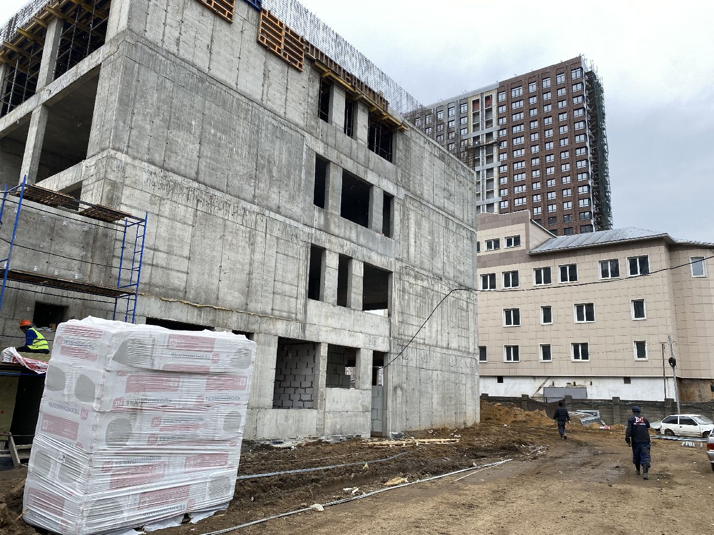 новая школа в красногорске, новая школа в павшинской пойме, строительтство,