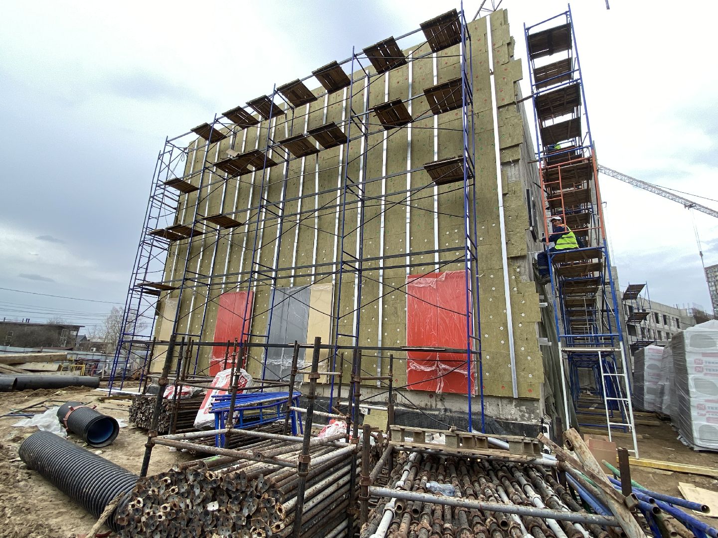 новая школа в красногорске, новая школа в павшинской пойме, строительтство,
