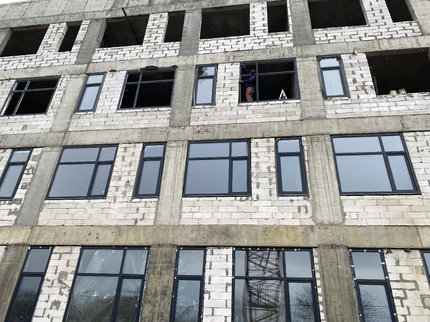 новая школа в красногорске, новая школа в павшинской пойме, строительтство,