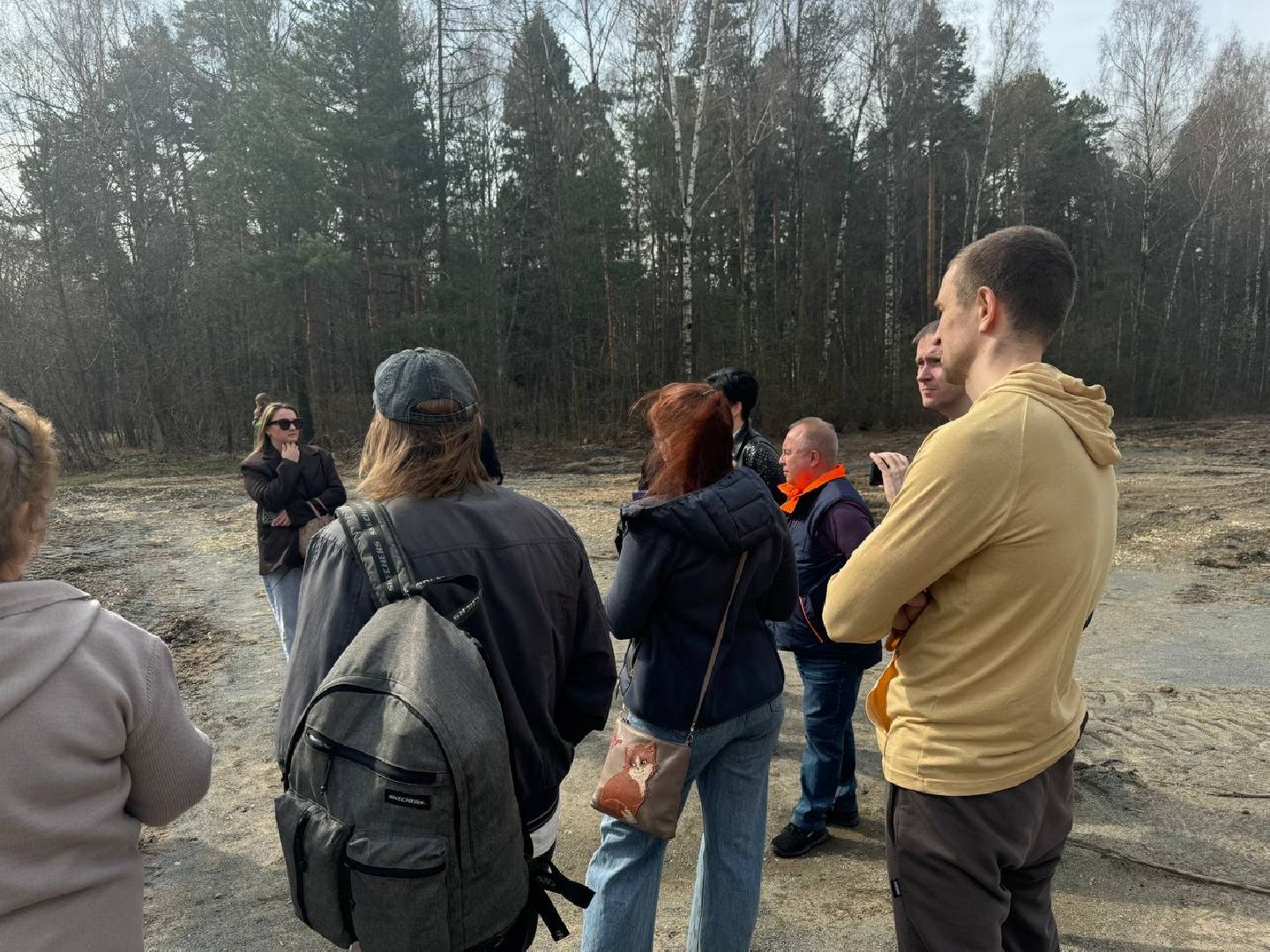 благоуйстройство, кучинский лесопарк, встреча администрации с жителями,