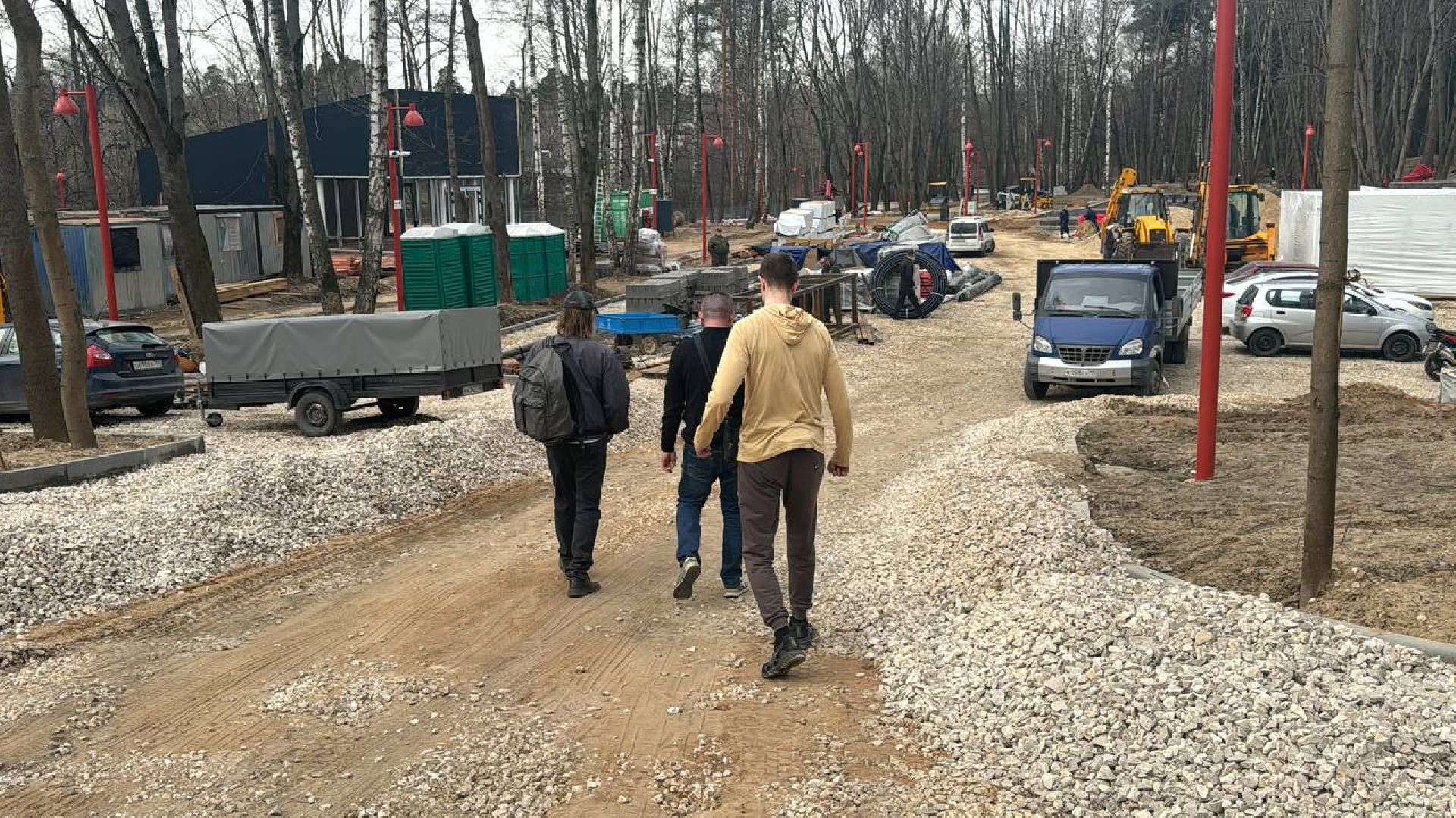 благоуйстройство, кучинский лесопарк, встреча администрации с жителями,