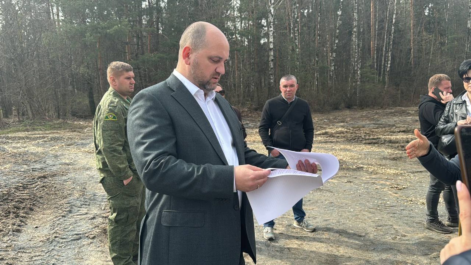 благоуйстройство, кучинский лесопарк, встреча администрации с жителями,