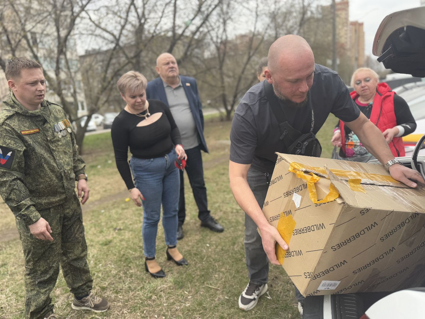 сво, гумпомощь бойцам, балашиха, фонд защита,