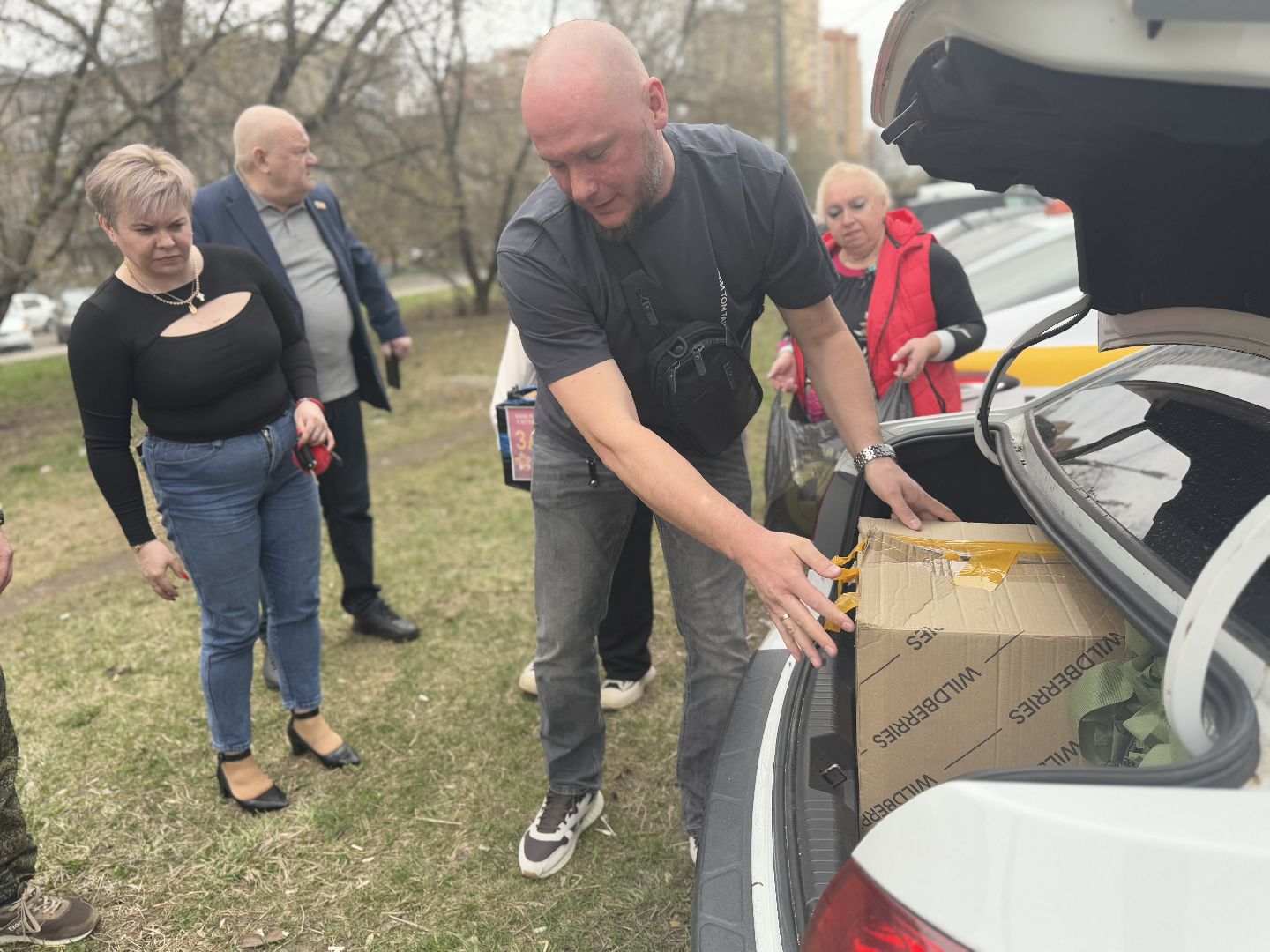 сво, гумпомощь бойцам, балашиха, фонд защита,