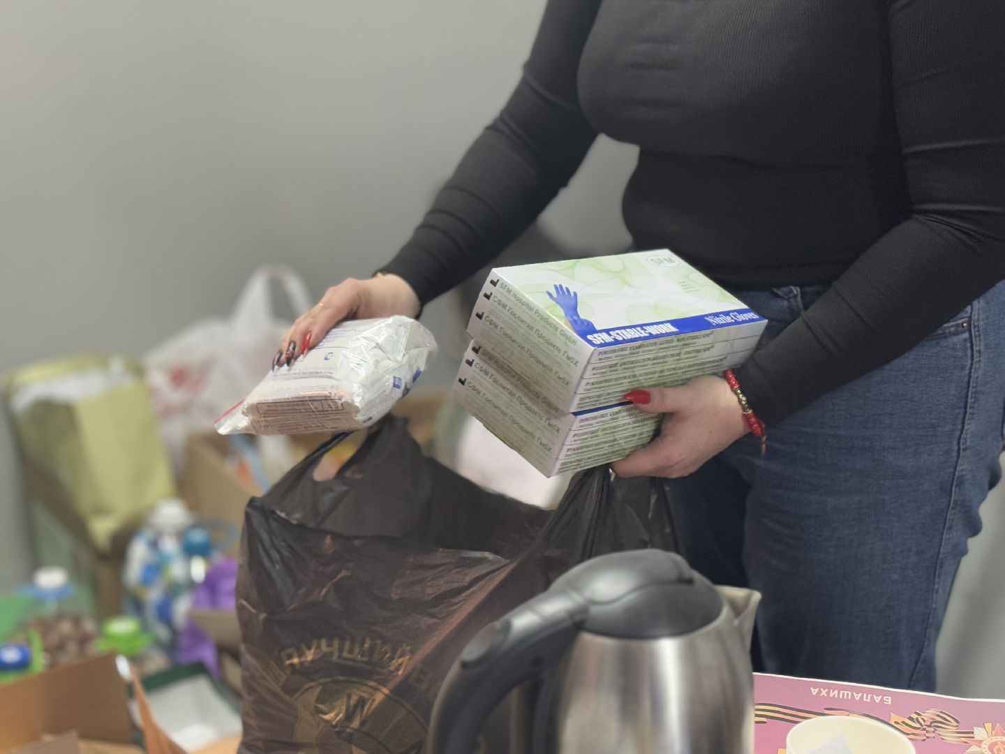 сво, гумпомощь бойцам, балашиха, фонд защита,