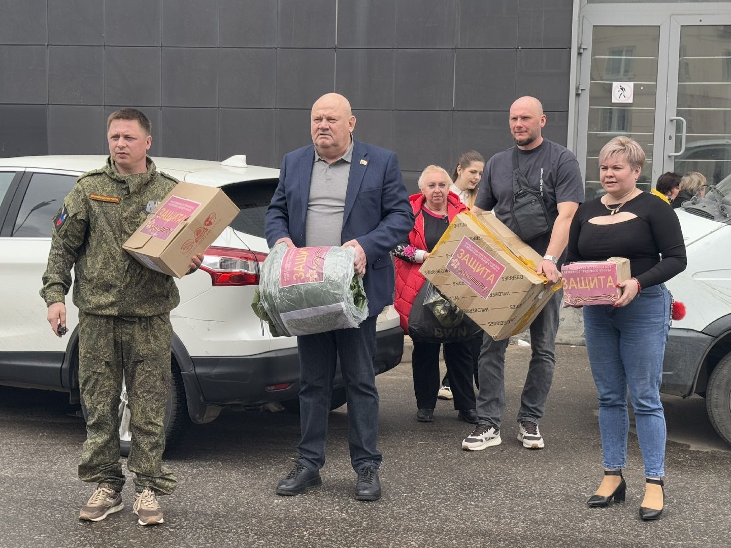 сво, гумпомощь бойцам, балашиха, фонд защита,