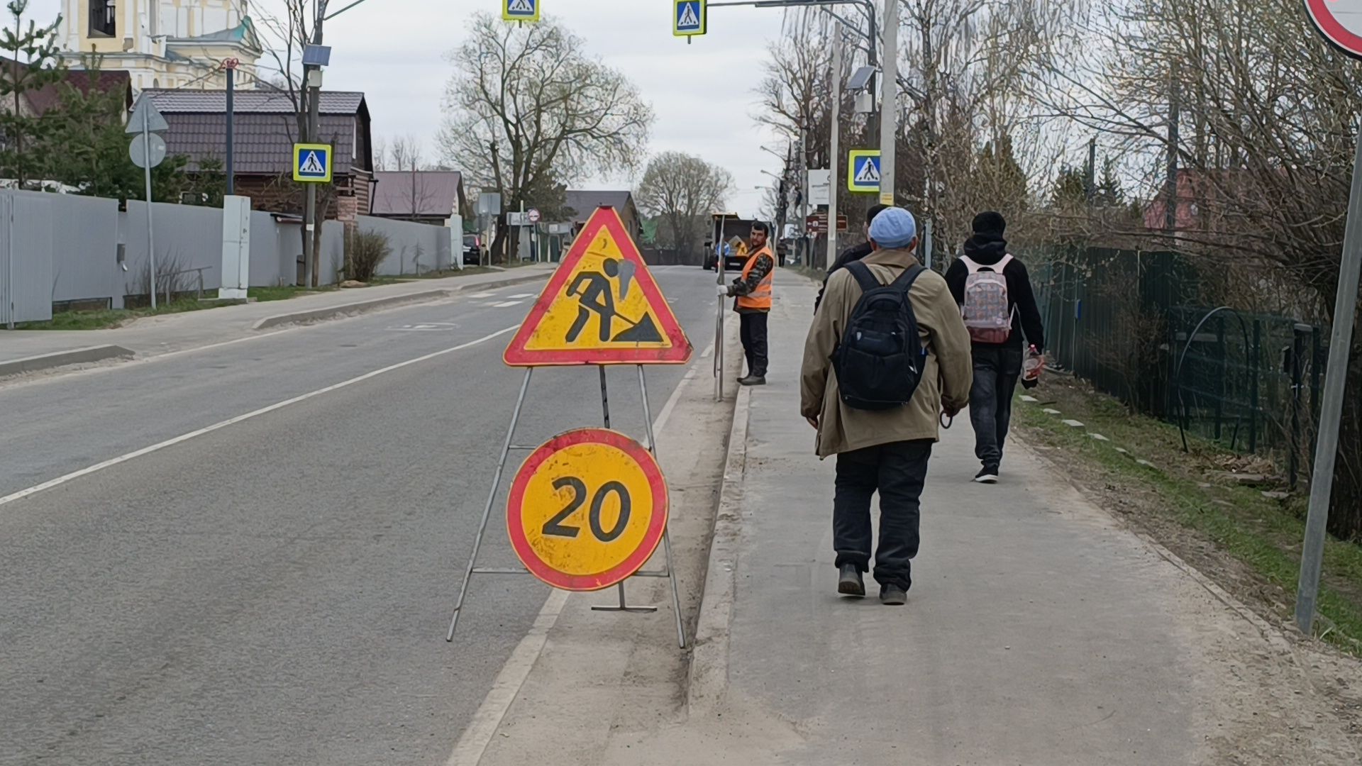 дорога, уборка, пасха, лобня,