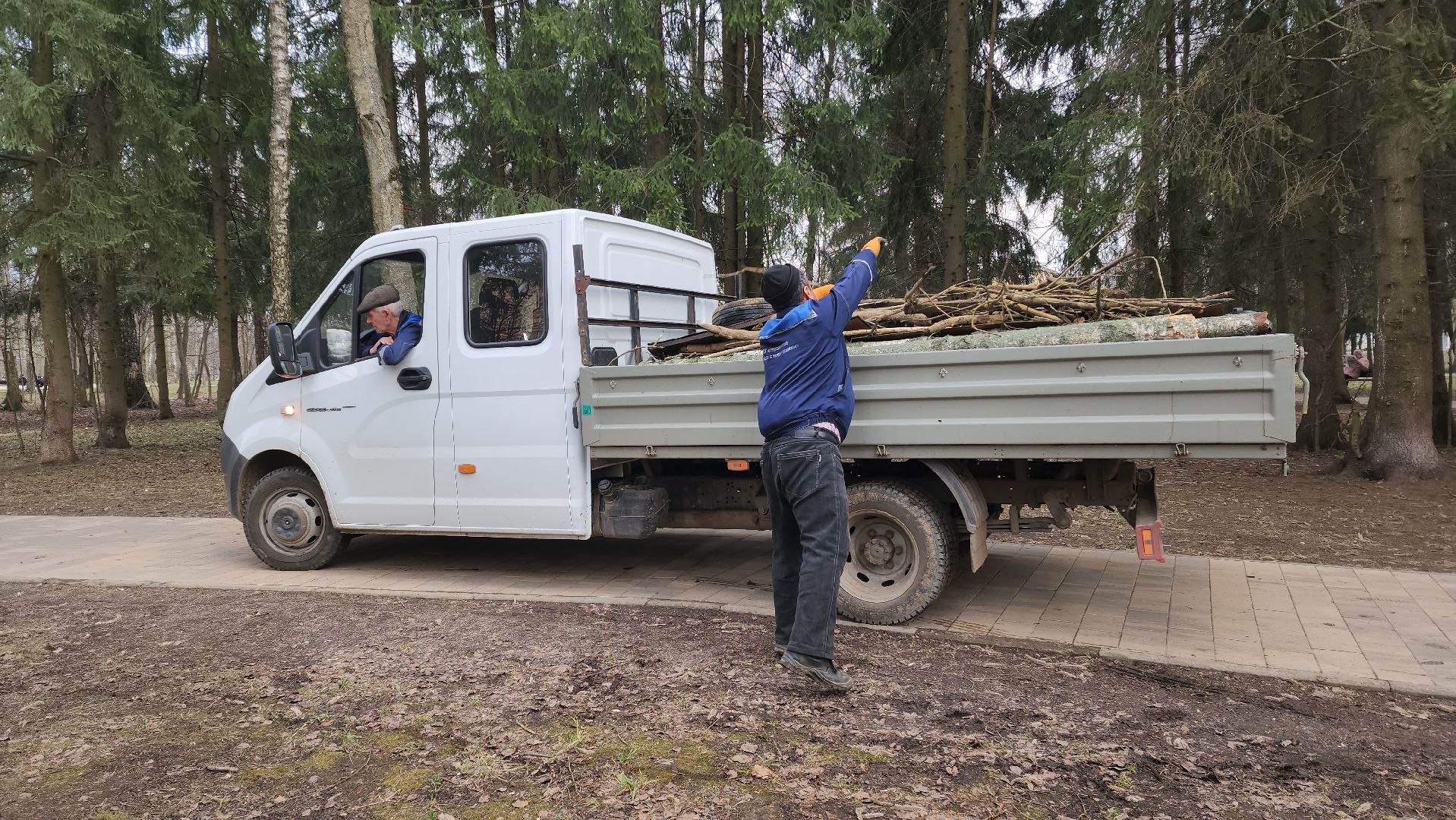 субботник, очистка водоема, Река, Лобня,