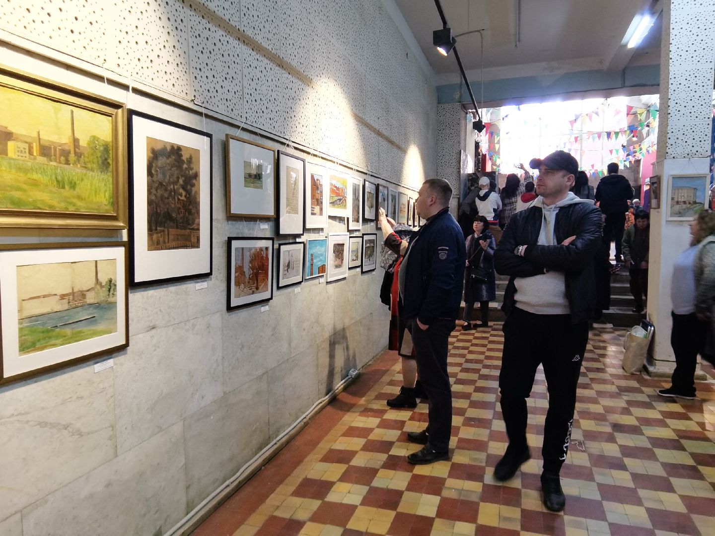 Балашиха, Фабрика 1830, ветераны труда, День труда, выставка Фабрика глазами художников, музей истории фабрики